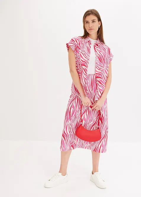 Halenka ze splývavého saténu, bonprix