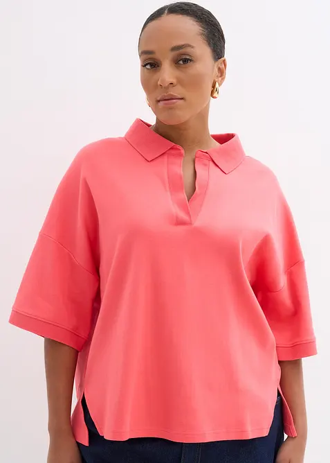 Triko polo z čist&eacute; organick&eacute; bavlny, bonprix