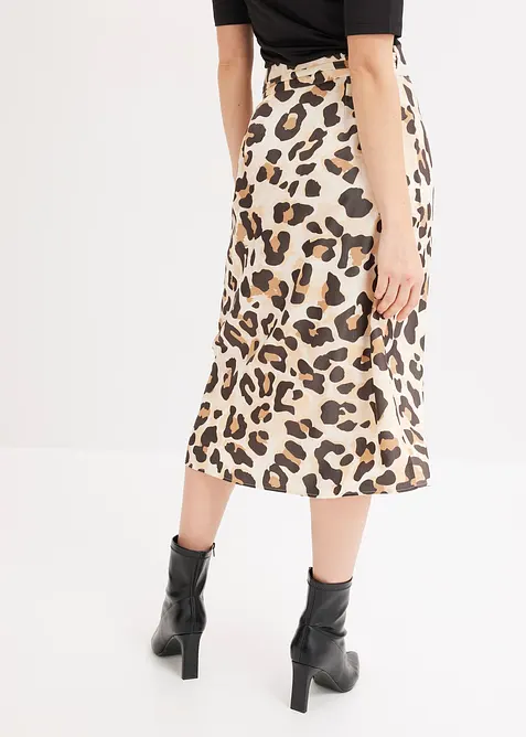 Zavinovac&iacute; sukně z jemn&eacute; visk&oacute;zov&eacute; směsi, bonprix