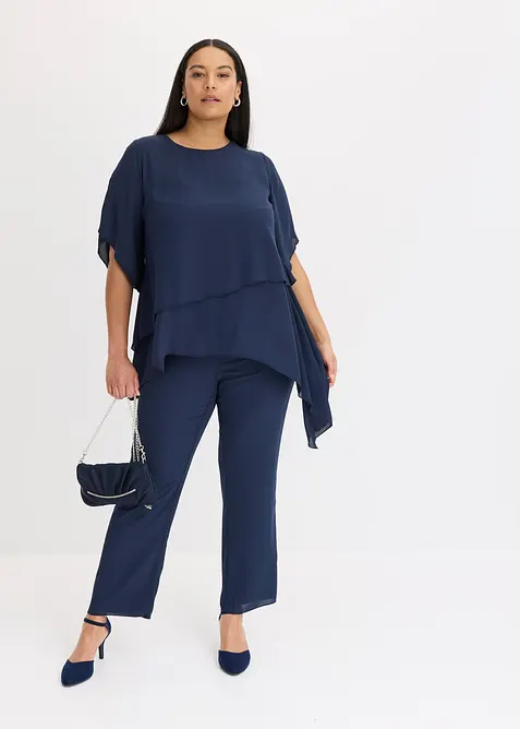 C&iacute;pat&aacute; halenka s vrstven&yacute;m vzhledem, bonprix