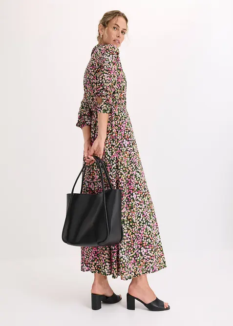 Velká kabelka s paspulkou a velkou vnitřní kapsou, bonprix