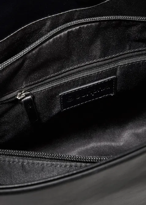 Velk&aacute; kabelka s paspulkou a velkou vnitřn&iacute; kapsou, bonprix