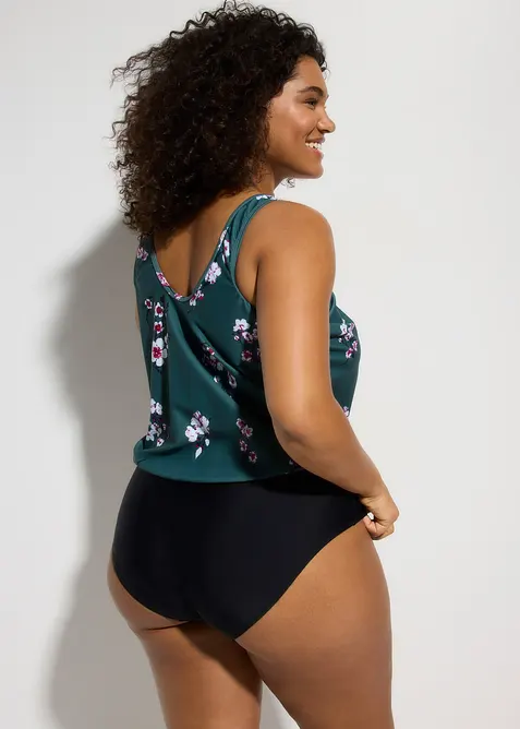 Jednodílné plavky s balónovým tvarem, bonprix