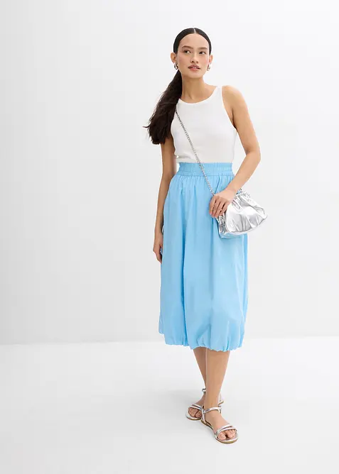 Balonová sukně z čisté bavlny, bonprix