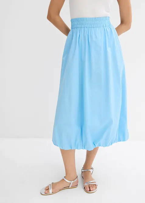 Balonová sukně z čisté bavlny, bonprix