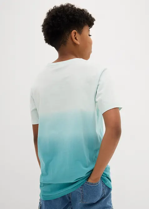 Tričko s barevným přechodem, z čisté organické bavlny, bonprix