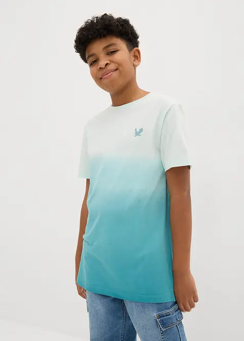 Tričko s barevným přechodem, z čisté organické bavlny, bonprix