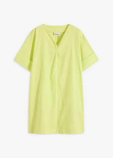 Tunikové šaty z čisté organické bavlny, bonprix