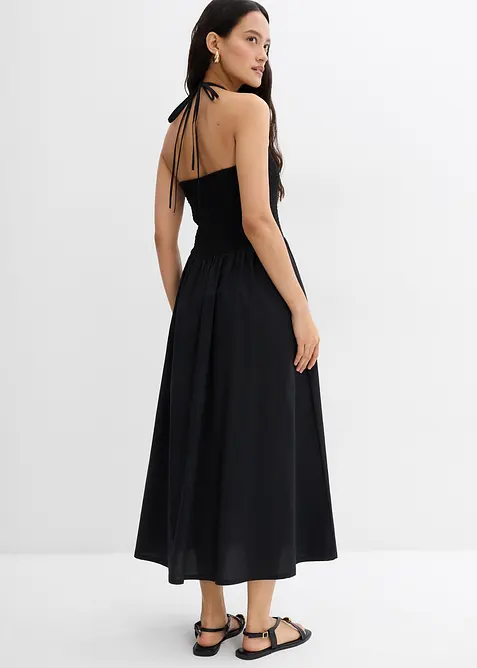 Midi šaty s různými variantami ramínek, bonprix