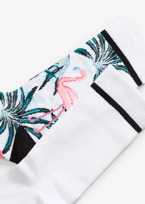 Tenisov&eacute; ponožky s organickou bavlnou a s frot&eacute; na chodidle (2 ks v balen&iacute;), bonprix