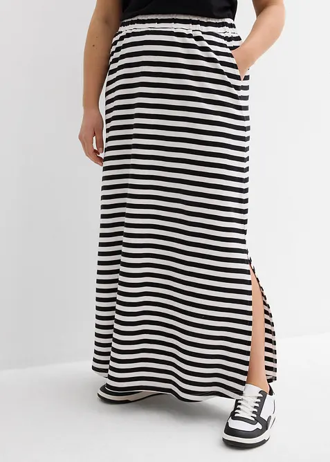 Dlouhá sukně z čisté organické bavlny, bonprix