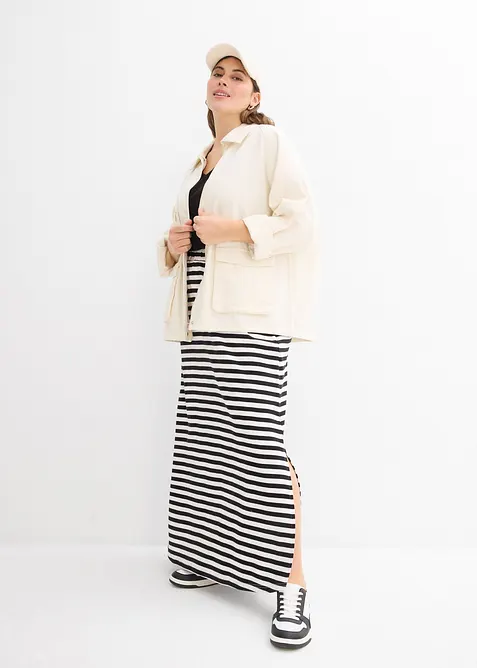 Dlouhá sukně z čisté organické bavlny, bonprix