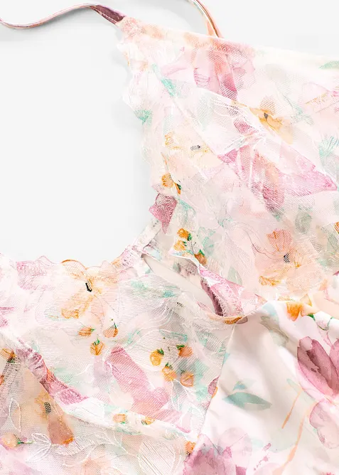 Saténové negližé, bonprix