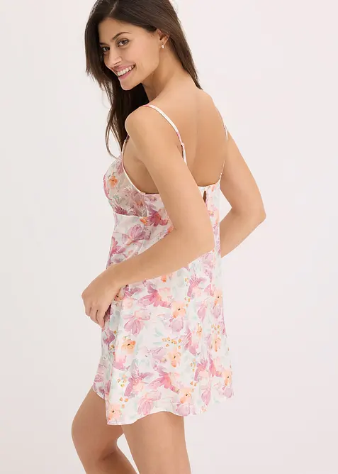 Saténové negližé, bonprix