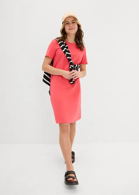 Žerzejové šaty z čisté organické bavlny, bonprix