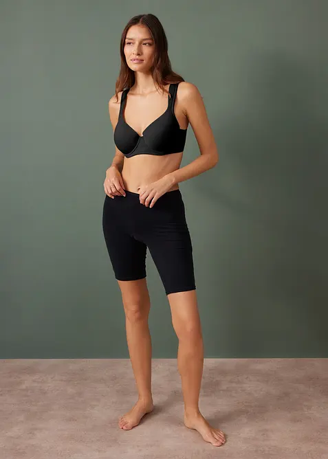 Dlouhé dámské boxerky s organickou bavlnou (4 ks v balení), bonprix