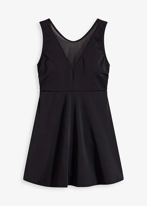 Stahovací koupací šaty, lehký tvarující efekt, bonprix