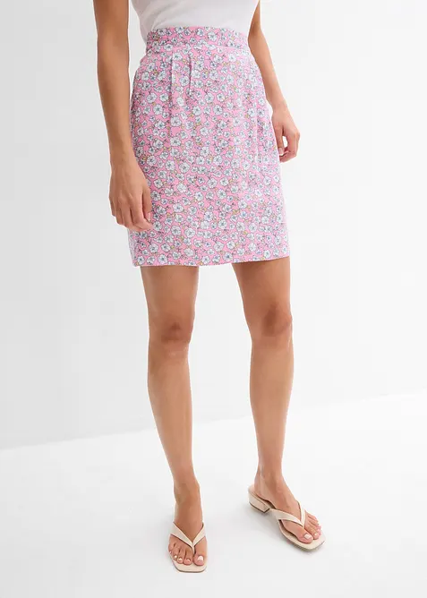 Minisukně ze splývavé viskózy, bonprix