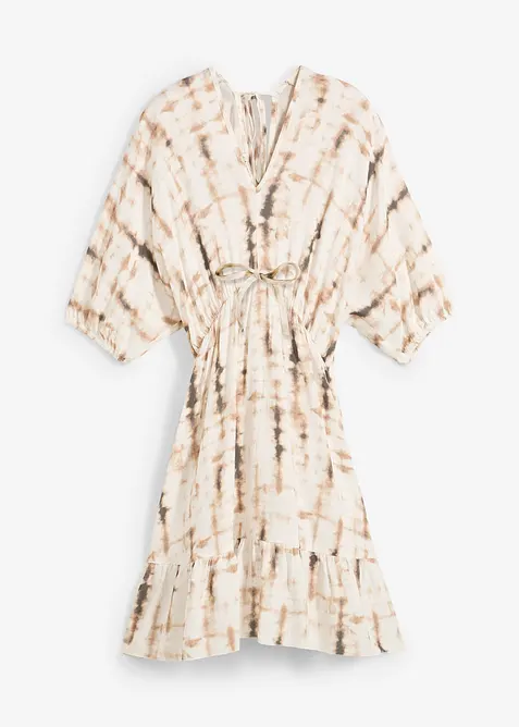 Krátké šaty ze splývavé viskózy, bonprix