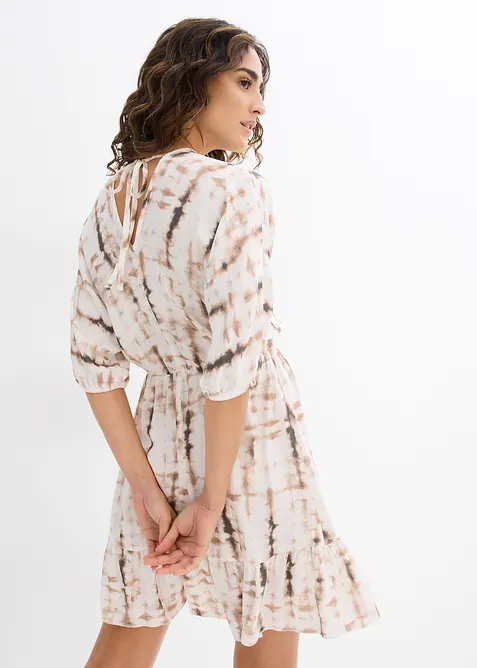 Krátké šaty ze splývavé viskózy, bonprix