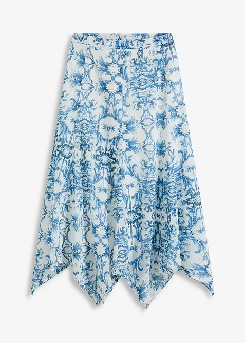 Sukně s c&iacute;py na spodn&iacute;m okraji, bonprix