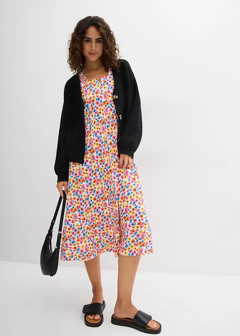 &Uacute;pletov&aacute; &scaron;aty ze směsi bavlny a visk&oacute;zy, bonprix