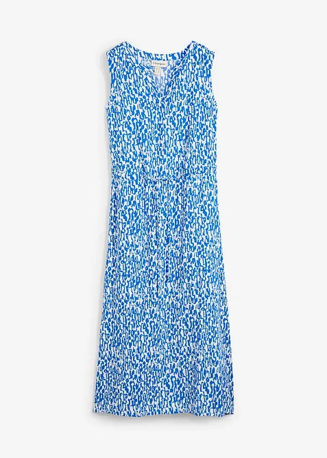 Dlouhé šaty ze splývavé viskózy, bonprix