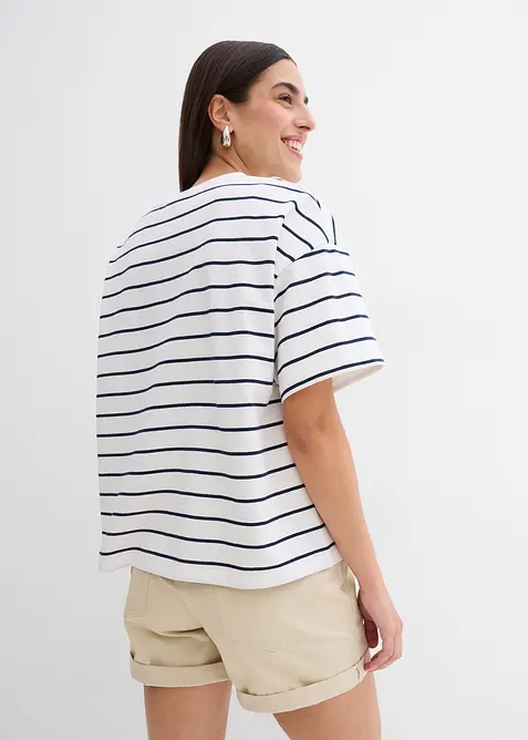 Mikina z měkk&eacute; bavlněn&eacute; směsi, bonprix