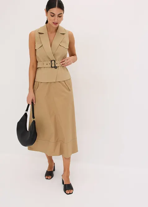 Vesta s páskem, bonprix