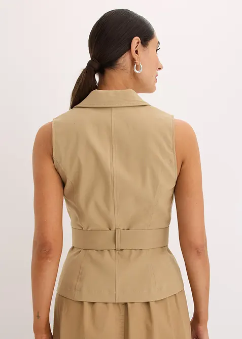 Vesta s páskem, bonprix