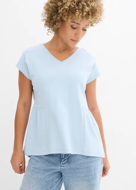 Triko z čist&eacute; organick&eacute; bavlny, bonprix