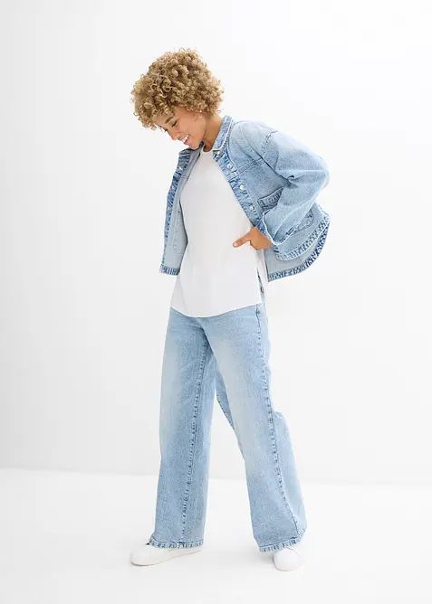 Halenkový top z recyklovaného polyesteru, bonprix