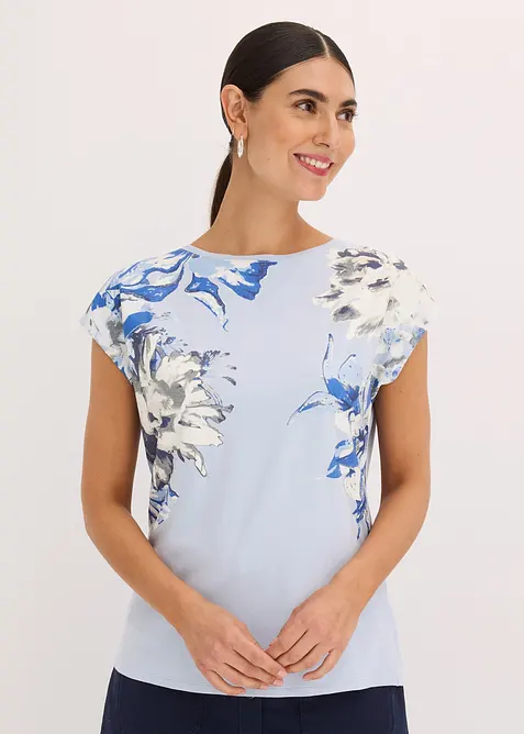 Triko s popuštěnými rameny, bonprix