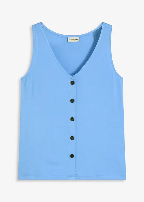 Top s knofl&iacute;kovou li&scaron;tou, bonprix