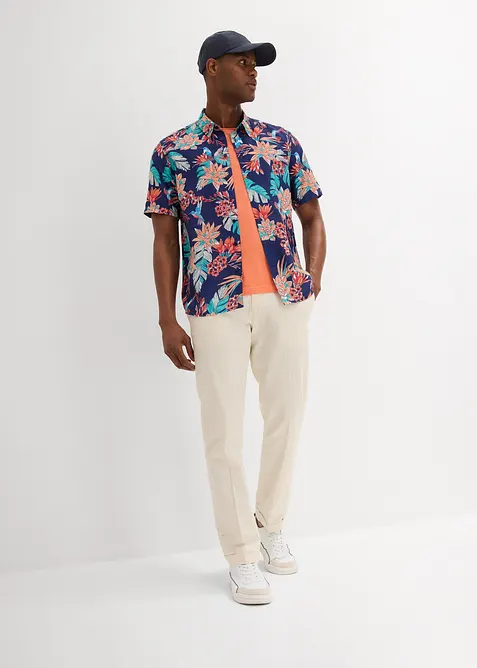 Košile s krátkým rukávem, z viskózy, bonprix