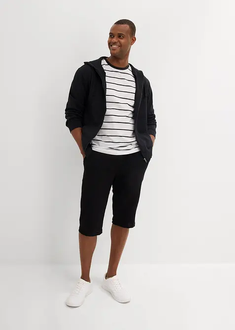 Dlouhé bermudy Loose Fit, ze vzdušného mušelínu, bonprix