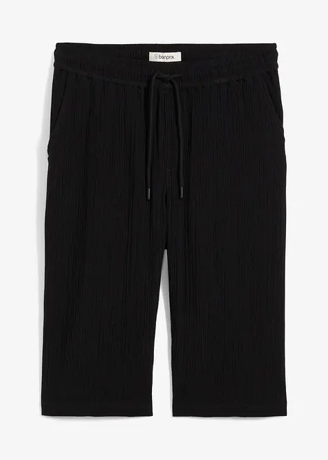 Dlouhé bermudy Loose Fit, ze vzdušného mušelínu, bonprix
