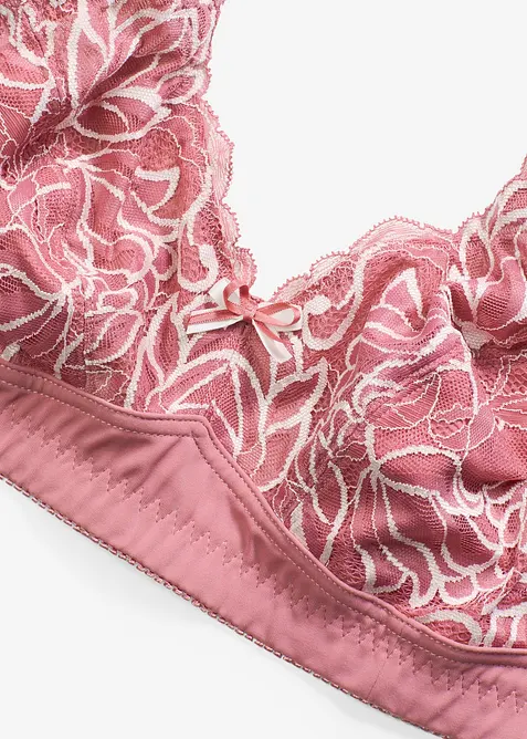 Zmenšovací podprsenka bez kostic, s polstrovanými ramínky, bonprix