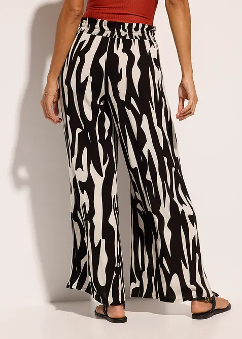 Plážové kalhoty z viskózy, bonprix