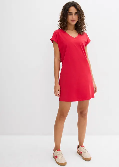 Úpletové šaty z čisté organické bavlny (2 ks v balení), bonprix