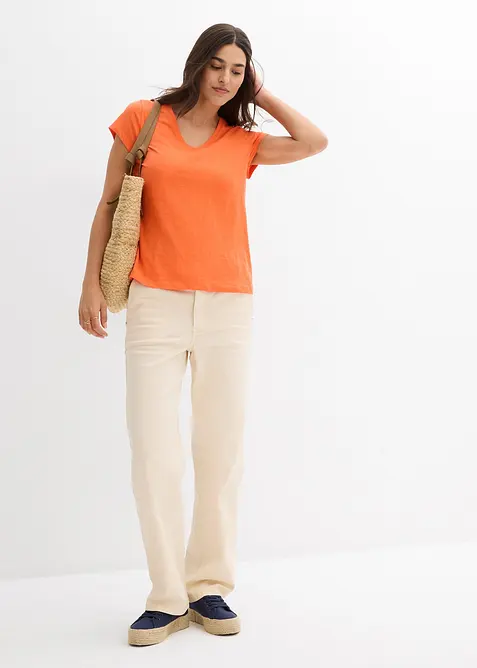 Tričko z čisté organické bavlny (2 ks v balení), bonprix