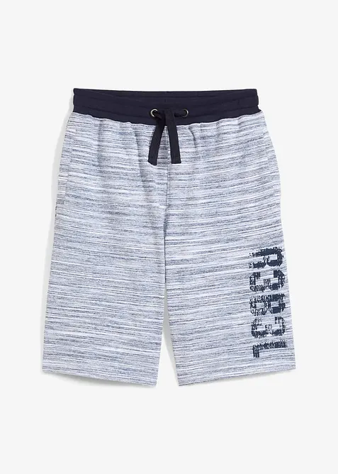 Bermudy z teplákoviny z měkké bavlněné směsi, bonprix