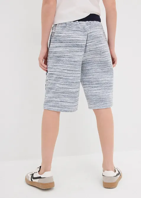 Bermudy z teplákoviny z měkké bavlněné směsi, bonprix