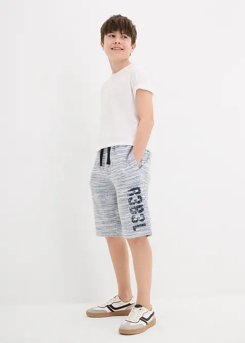 Bermudy z teplákoviny z měkké bavlněné směsi, bonprix