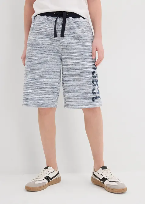 Bermudy z teplákoviny z měkké bavlněné směsi, bonprix