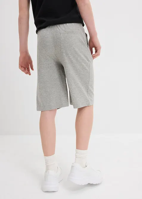 Teplákové bermudy, pro chlapce (2 ks v balení), bonprix