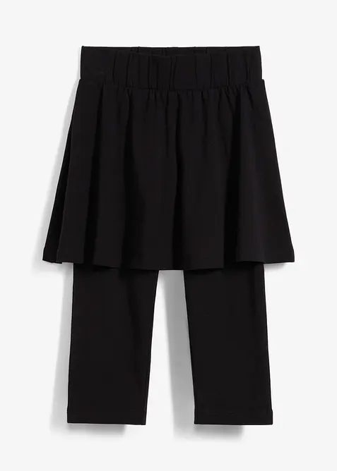 Capri leg&iacute;ny s integrovanou sukn&iacute;, bonprix