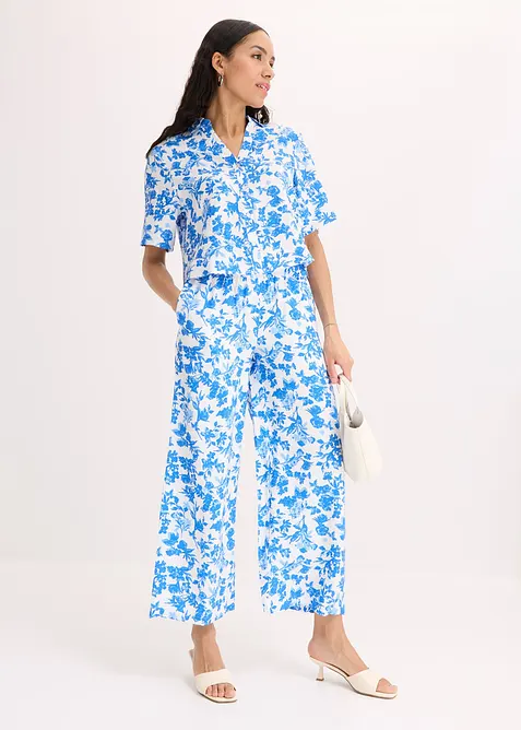 Halenka s krátkým rukávem, z měkké viskózové směsi, bonprix