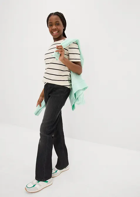 Triko z čisté organické bavlny (2 ks v balení), bonprix