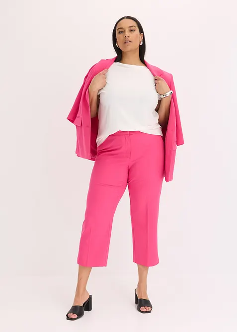 Triko se saténovým sedlem, bonprix